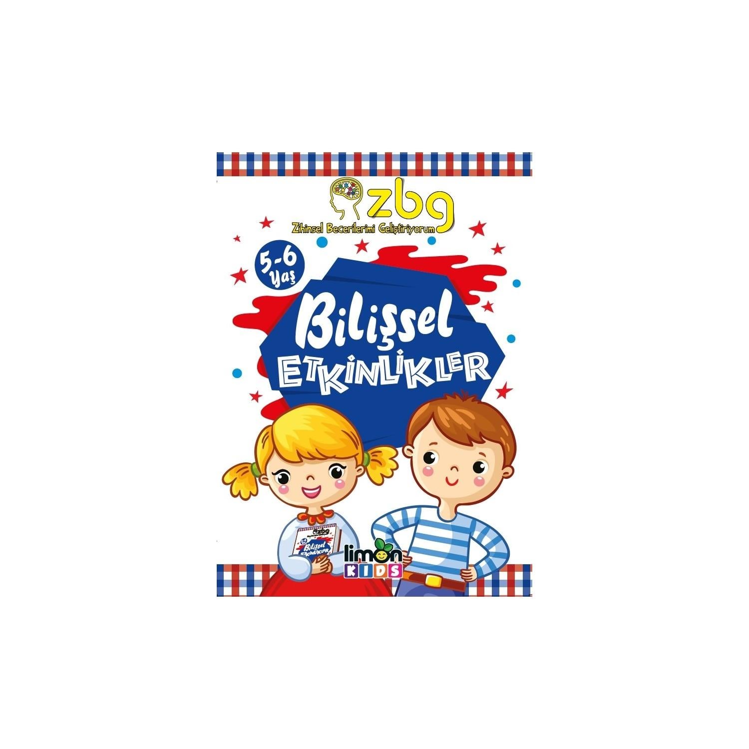 Limon Zihinsel Becerilerimi Geliştiriyorum 5-6 Yaş Bilişsel EtkinliklerLimon Zihinsel Becerilerimi Geliştiriyorum 5-6 Yaş Bilişsel Etkinlikler - Kirtasiyem.netOkul Öncesi 6 Ay - 5 Yaş 
