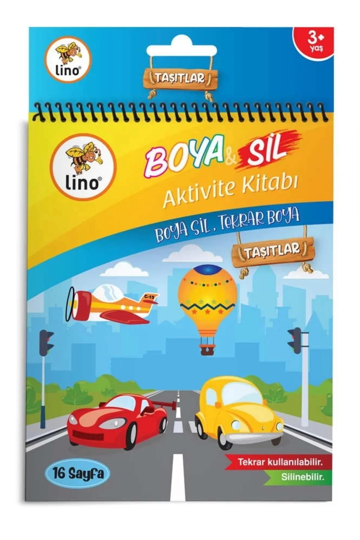 Lino Boya & Sil Aktivite Boyama Kitabı Araçlar (Silinebilir) BS-1001Lino Boya & Sil Aktivite Boyama Kitabı Araçlar (Silinebilir) - Kirtasiyem.netBoyama Kitapları
