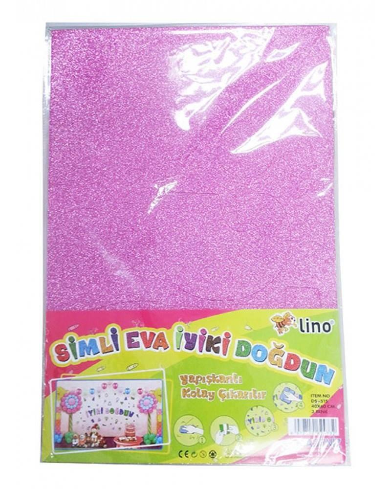 Lino Eva 40X60 Simli İyi Ki Doğdun 3 RenkLino Eva 40X60 Simli İyi Ki Doğdun 3 Renk - Kirtasiyem.netEvalar