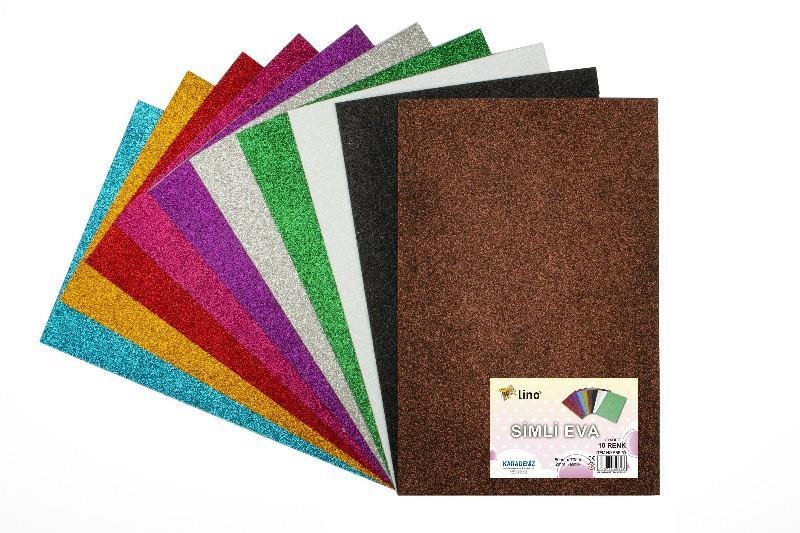 Lino Eva 50X70 2Mm Simli Rbe-501 10 Renk Seçeneği  1 ADETLino Eva 50X70 2Mm Simli Rbe-501 (10 Renk Seçeneği  (1 ADET)) - Kirtasiyem.netEvalar