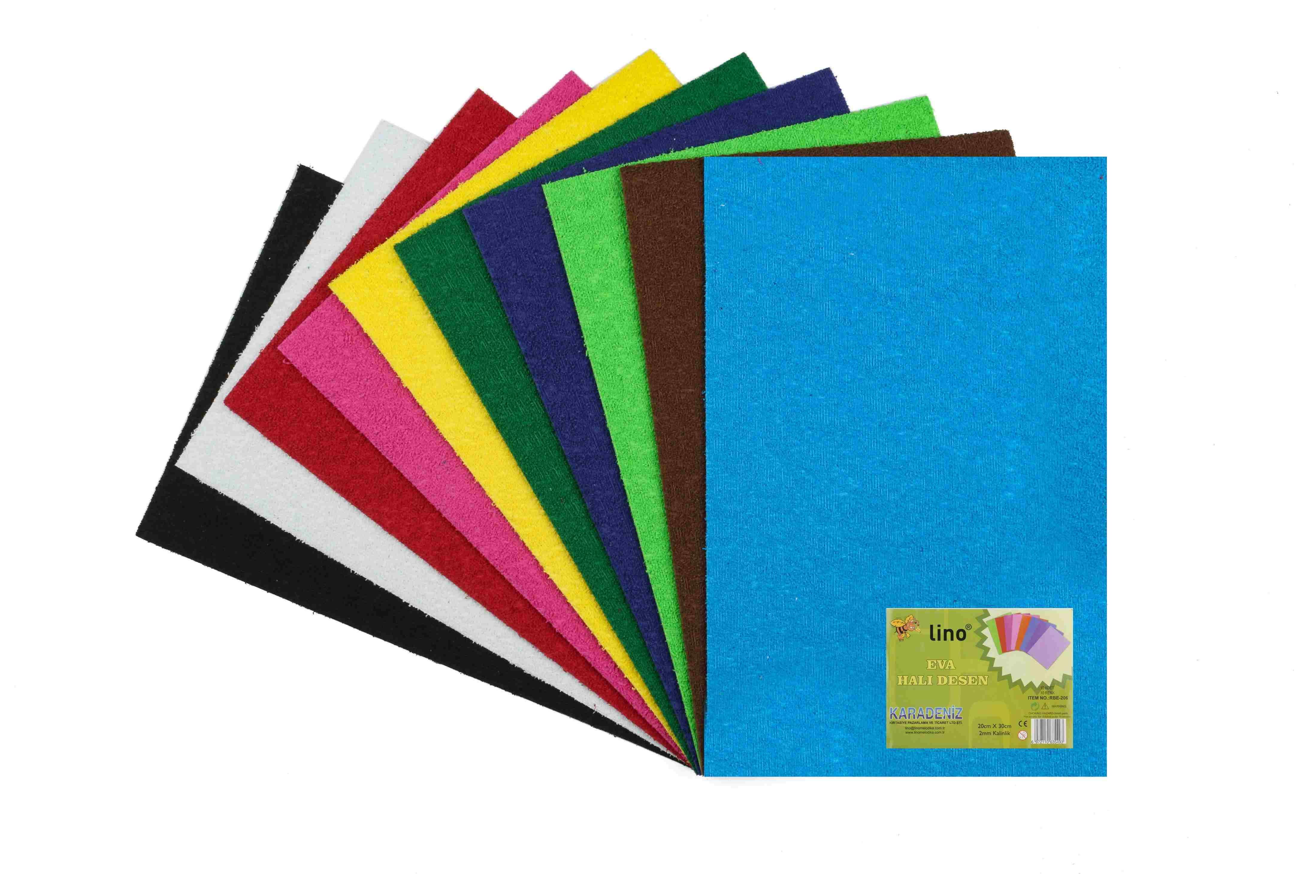Lino Eva Halı Desen 20X30 10 Renk 2 Mm Rbe-206Lino Eva Halı Desen 20X30 10 Renk 2 Mm Rbe-206 - Kirtasiyem.netEvalar
