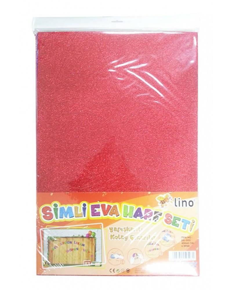 Lino Eva Simli Harf Seti 40X60Cm 6 RenkLino Eva Simli Harf Seti 40X60Cm 6 Renk - Kirtasiyem.netEvalar