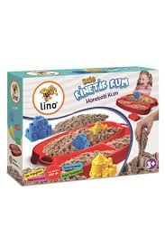 Lino Kinetik Kum Seti Kale Temalı (350 Gr Kum+Tepsi+4 Kalıp) LN-551Krapon Kağıtları