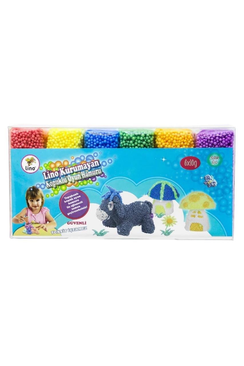 Lino Köpüklü Kurumayan Oyun Hamuru 10 Gr Pvc Kutu 6'lıLino Köpüklü Kurumayan Oyun Hamuru 10 Gr Pvc Kutu 6'lı - Kirtasiyem.netOyun Hamurları
