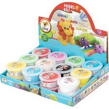 Lino Model Kili Oyun Hamuru 30 Gr *24 LN-2430Simli Fon Kartonu