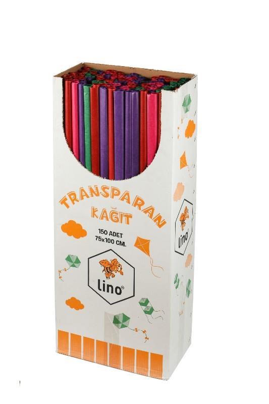 Lino Transparan Kağıt (75X100 Cm.)Lino Transparan Kağıt (75X100 Cm.)*150 - Kirtasiyem.netDiğer Kağıtlar