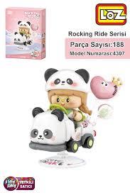 Loz Panda Sallanan Sürüş 188 Parça Block OyuncakLegolar