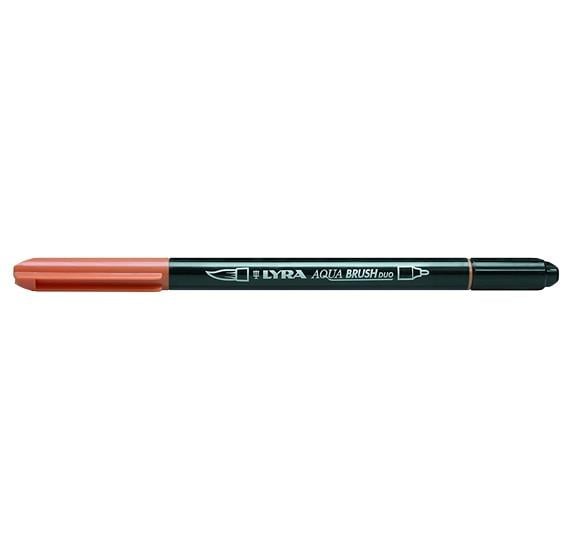 LYRA AQUA BRUSH DUO BURNT OCHRE 10'LILYRA AQUA BRUSH DUO BURNT OCHRE 10'LI - Kirtasiyem.netÇizim Kalemleri