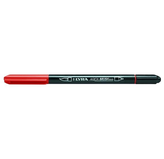 LYRA AQUA BRUSH DUO DARK CARMINE 10'LILYRA AQUA BRUSH DUO DARK CARMINE 10'LI - Kirtasiyem.netÇizim Kalemleri