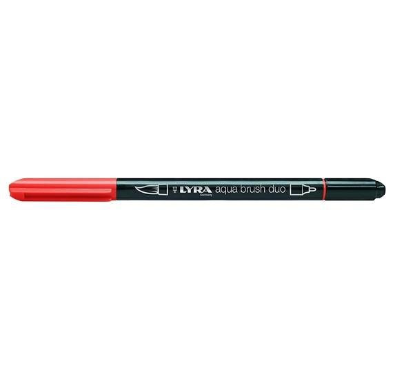 LYRA AQUA BRUSH DUO DARK ORANGE 10'LILYRA AQUA BRUSH DUO DARK ORANGE 10'LI - Kirtasiyem.netÇizim Kalemleri