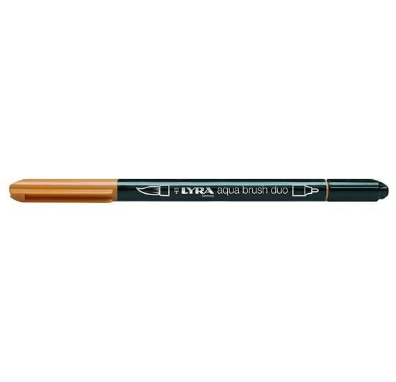 LYRA AQUA BRUSH DUO GOLD OCHRE 10'LILYRA AQUA BRUSH DUO GOLD OCHRE 10'LI - Kirtasiyem.netÇizim Kalemleri
