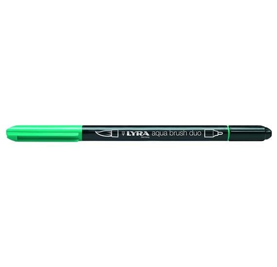LYRA AQUA BRUSH DUO NIGHT GREEN 10'LILYRA AQUA BRUSH DUO NIGHT GREEN 10'LI - Kirtasiyem.netÇizim Kalemleri