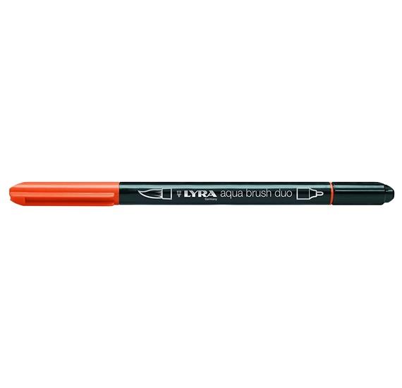 LYRA AQUA BRUSH DUO ORANGE 10'LILYRA AQUA BRUSH DUO ORANGE 10'LI - Kirtasiyem.netÇizim Kalemleri