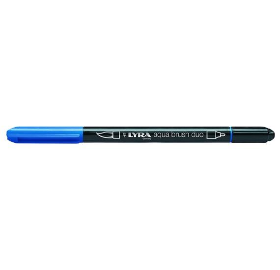 LYRA AQUA BRUSH DUO PRUSSIAN BLUE 10'LILYRA AQUA BRUSH DUO PRUSSIAN BLUE 10'LI - Kirtasiyem.netÇizim Kalemleri