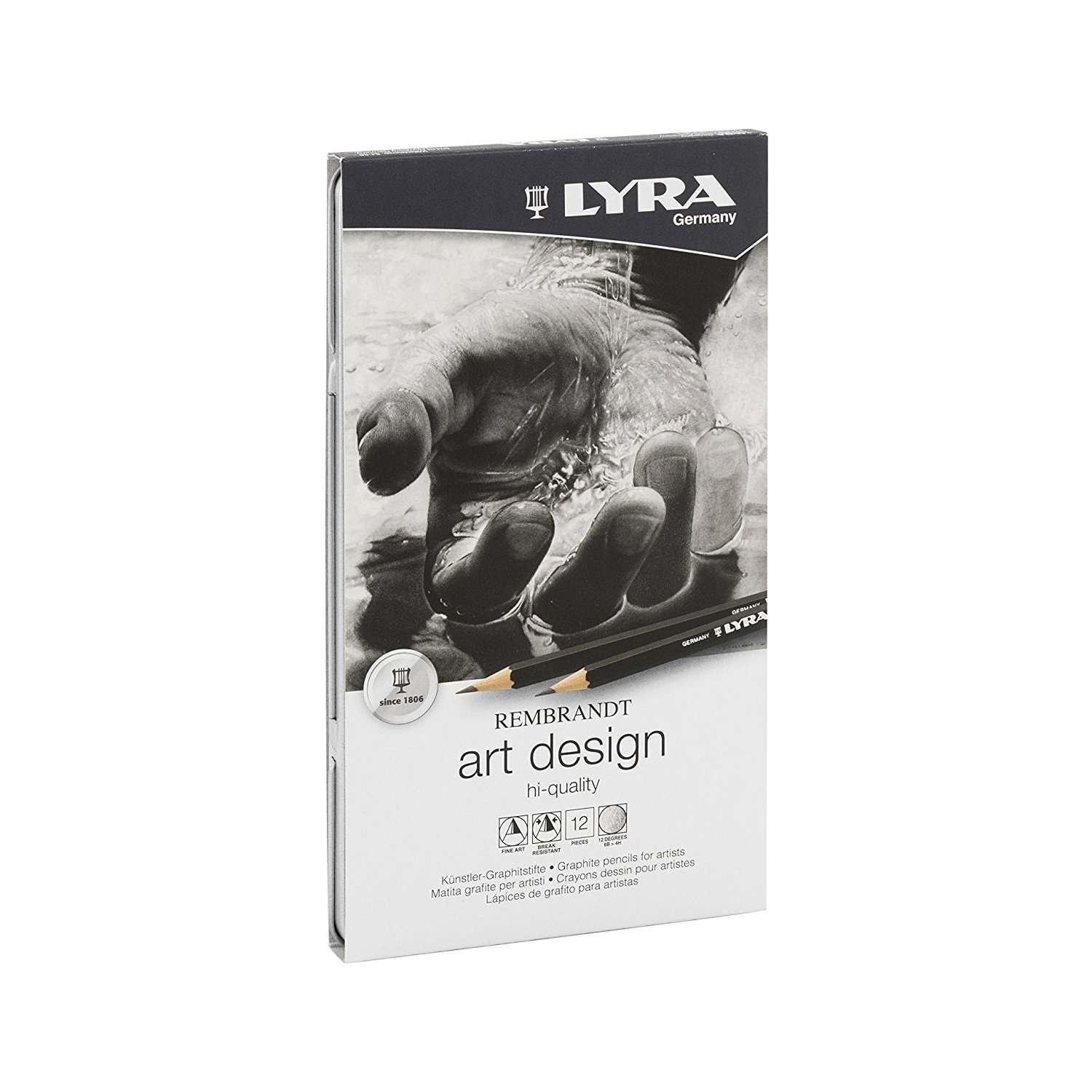 LYRA Rembrandt Art Design 12'li Metal Kutu Karışık DerecelerLYRA Rembrandt Art Design 12'li Metal Kutu Karışık Dereceler - Kırtasiyem.netKuru Boyalar