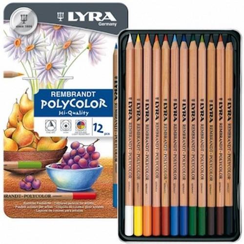 Lyra Rembrandt Polycolor Kuru Boya Metal Kutulu 12 lıLyra Rembrandt Polycolor Kuru Boya Metal Kutulu 12 lı - Kırtasiyem.netKuru Boyalar