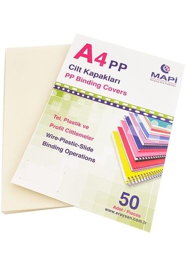 Mapi A4 PP Şeffaf Kapak (Kum Desen) 450 mic. Şeffaf Mavi      50 liDiğer Ciltleme Malzemeleri