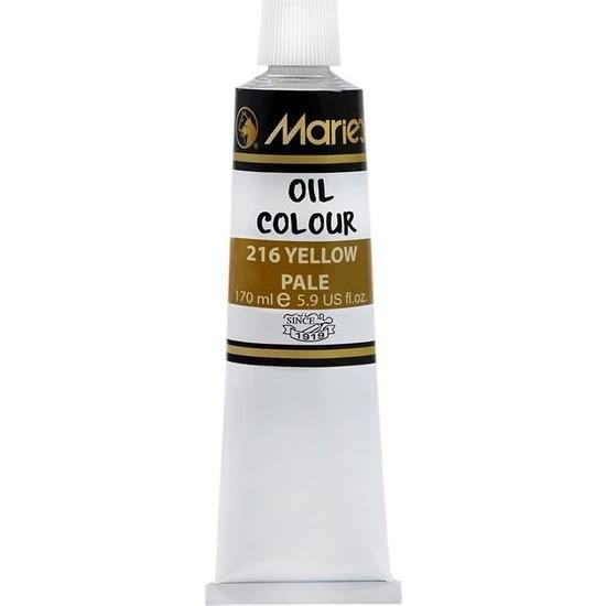 Maries Yağlı Boya 170 Ml E1385/ No:216 YELLOW PALEMaries Yağlı Boya 170 Ml E1385/ No:216 YELLOW PALE - Kırtasiyem.netYağlı Boyalar