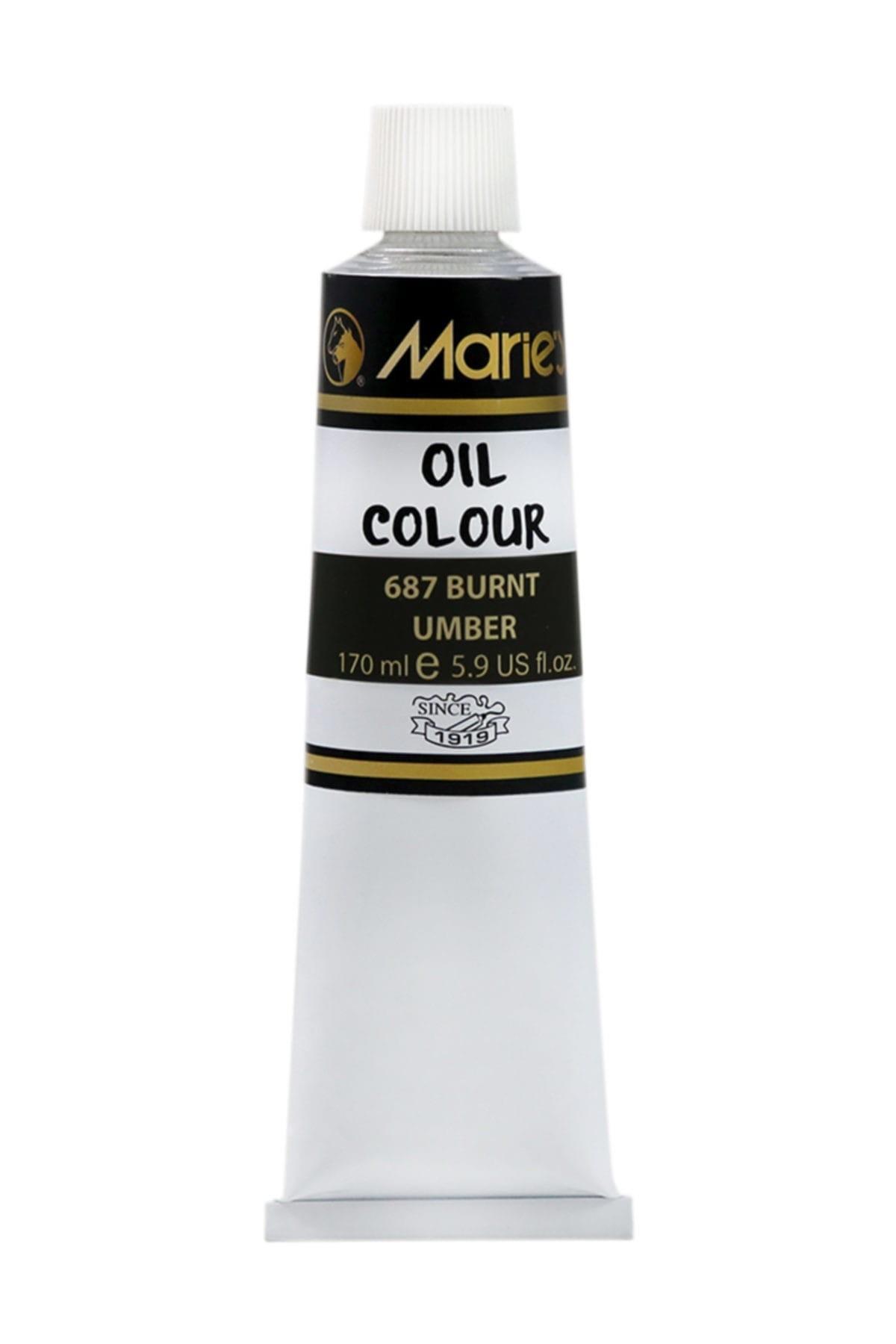 Maries Yağlı Boya 170 Ml E1385/ No:687 BURNT UMBERMaries Yağlı Boya 170 Ml E1385/ No:687 BURNT UMBER - Kırtasiyem.netYağlı Boyalar