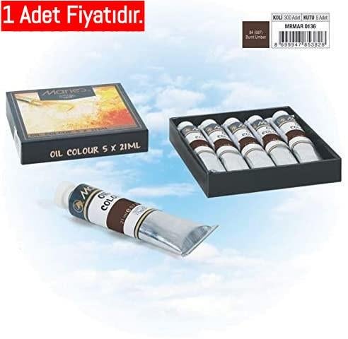 Maries Yağlı Boya 21Ml E75-84 687 BURNT UMBER (1 Adet)Maries Yağlı Boya 21Ml E75-84 687 BURNT UMBER - Kırtasiyem.netYağlı Boyalar