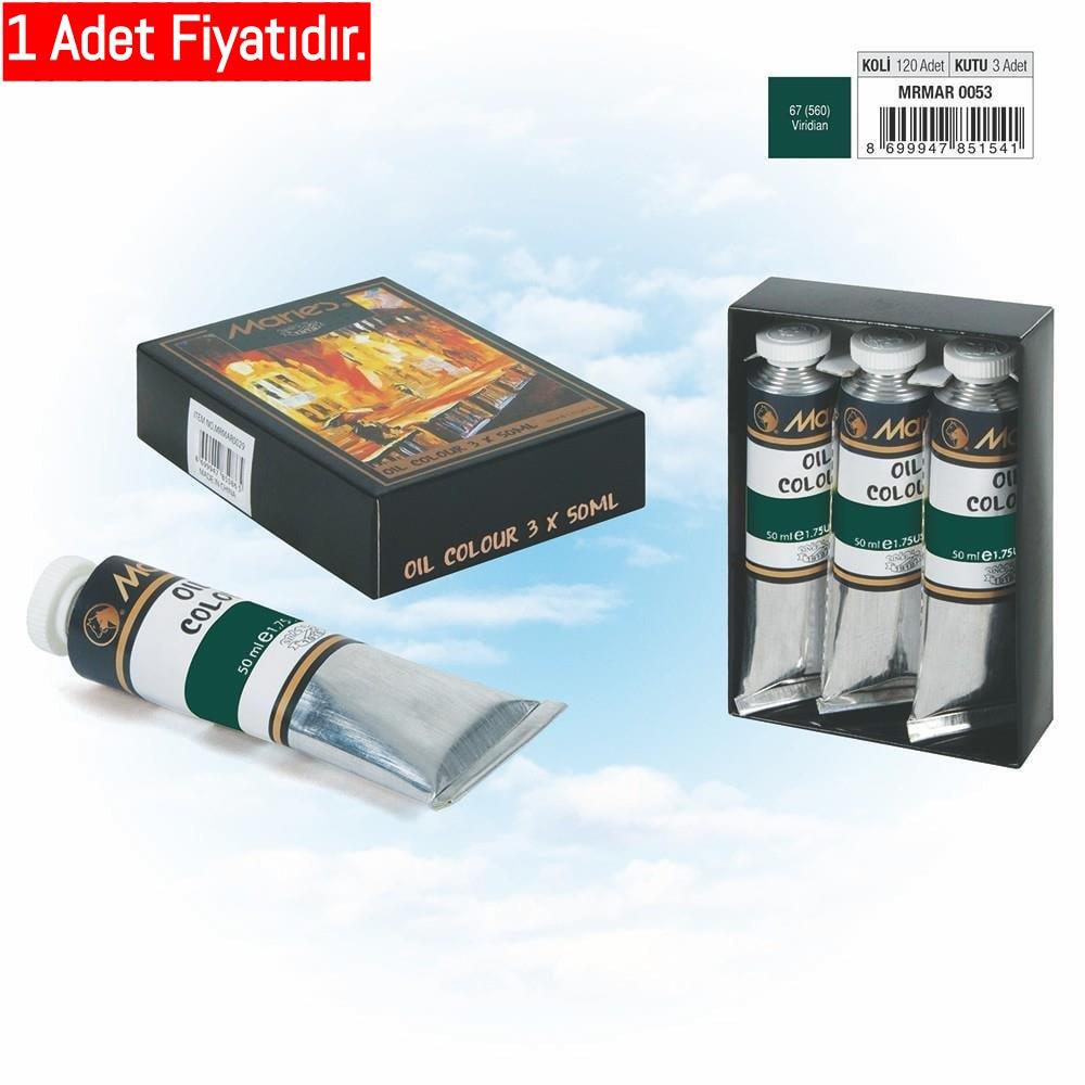 Maries Yağlı Boya 50 Ml E1384-No:560 VİRİDİAN (1 Adet)Maries Yağlı Boya 50 Ml E1384-No:560 VİRİDİAN - Kırtasiyem.netYağlı Boyalar