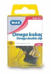 Mas Kıskaç Omega Çelik 19 Mm 5 Li Siyah 921 Mas Kıskaç Omega Çelik 19 Mm 5 Li Siyah 921  - Kirtasiyem.netAtaşlar Ve Kıskaçlar