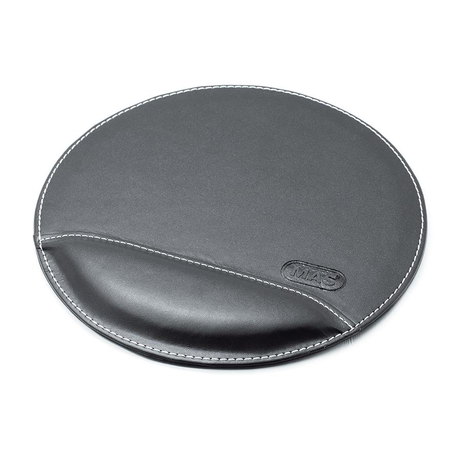 Mas Mouse Pad Yuvarlak Suni Deri Siyah 3816Mas Mouse Pad Yuvarlak Suni Deri Siyah 3816 - Kirtasiyem NetMouse Pad