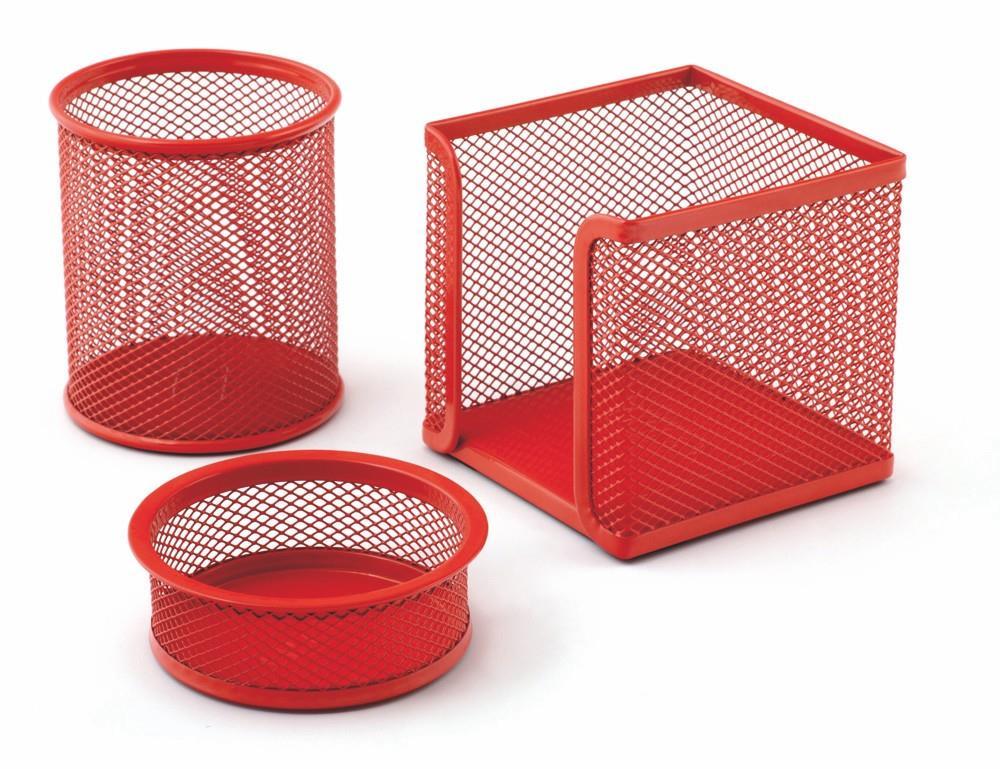 Mas Perfore Üçlü Set (Kalemlik, Ataşlık, Küp Blok) (Kırmızı) 505Mas Perfore Üçlü Set (Kalemlik, Ataşlık, Küp Blok) (Kırmızı) 505 - Kirtasiyem.netMasaüstü Setleri