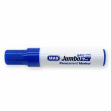Mas Permanent Markör Geniş Uç 10 mm Mavi 6444Markörler