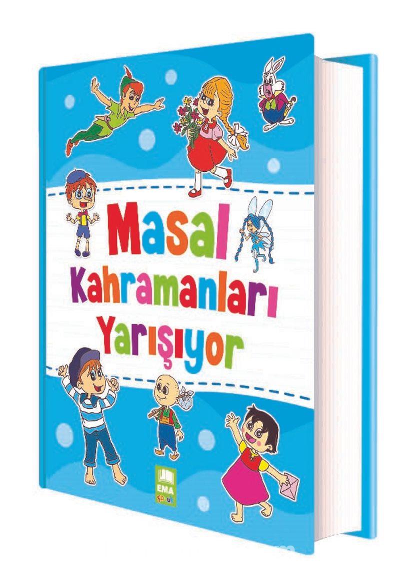 Masal Kahramanları Yarışıyor Ciltli Masal Kahramanları Yarışıyor Ciltli  - Kirtasiyem.netHikaye Kitapları