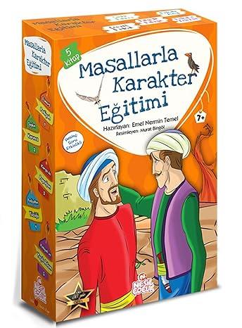 Masallarla Karakter Eğitimi 5 Kitap Kutulu Emel Nermin TemelMasallarla Karakter Eğitimi 5 Kitap Kutulu Emel Nermin Temel - Kirtasiyem.netMasal