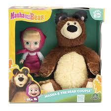 Masha&Koca Ayı 20Cm Pelus 12Cm Bebek (Kmp)Bebekler