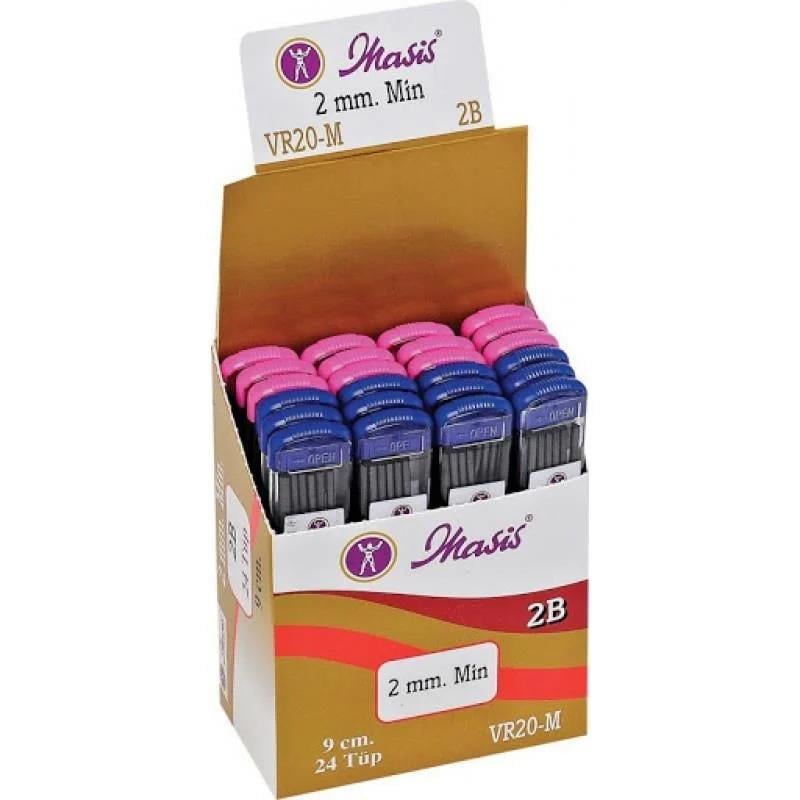 Masis 2.00 mm. Min,10 Ad.Tüp, 9 cm._24Masis 2.00 mm. Min Tüp 9 cm. *24 - Kirtasiyem.netKalem Uçları ( Min )