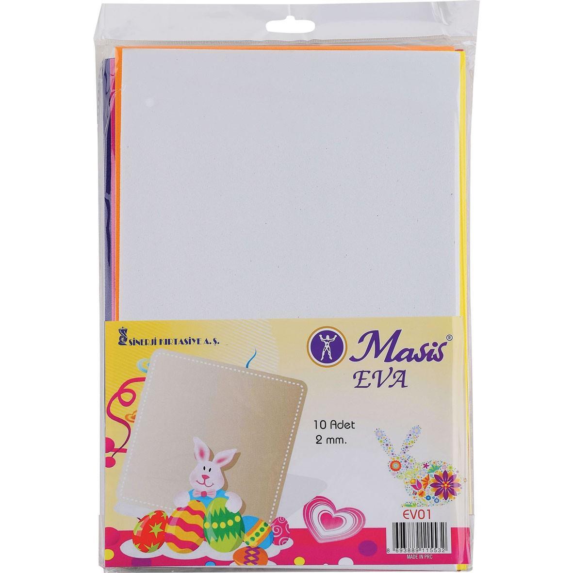 Masis Eva A4 2 Mm 10 LuMasis Eva A4 2 Mm 10 Lu - Kirtasiyem.netEvalar