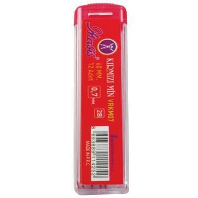 Masis Min Kırmızı 0.7 60 Mm 12 li TüpMasis Min Kırmızı 0.7 60 Mm 12 li Tüp - Kirtasiyem.netKalem Uçları ( Min )