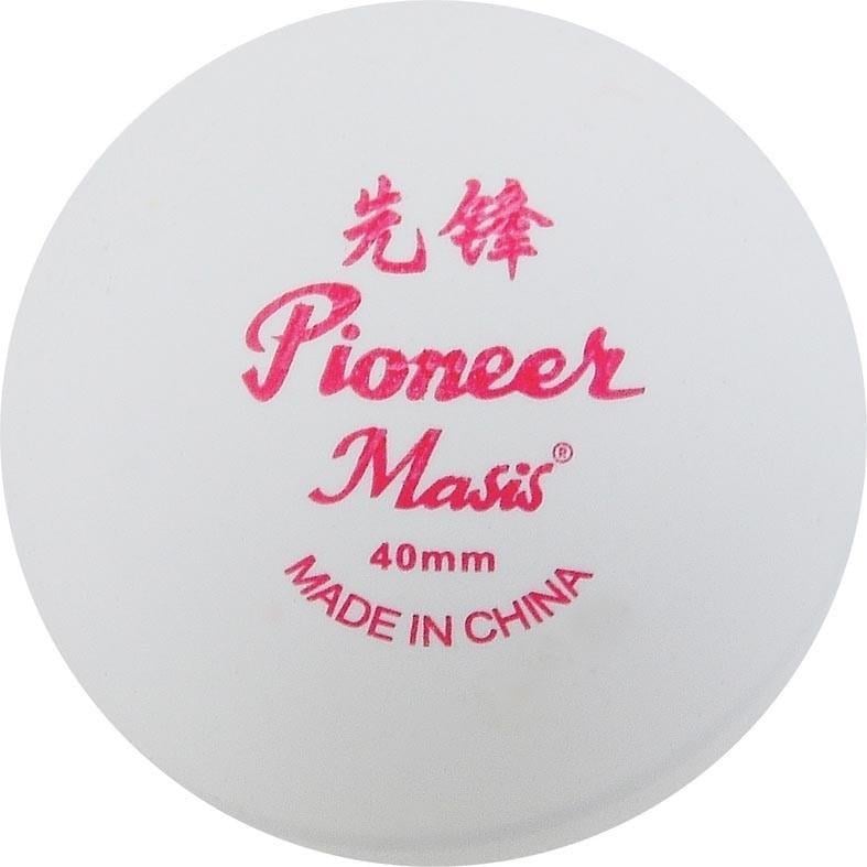 Masis Pinpon Topu Pioneer Beyaz 144'lük PVC Kav., BeyazMasis Pinpon Topu Pioneer Beyaz - Kirtasiyem.netMasa Tenisi Topu