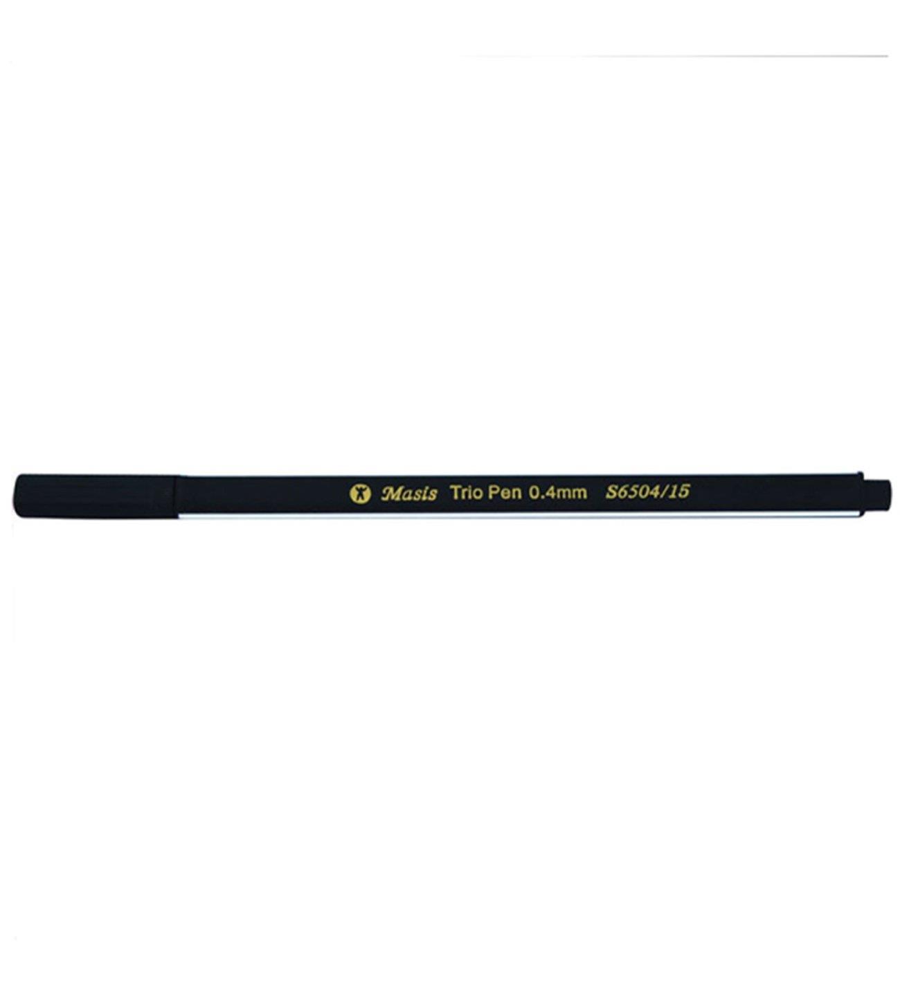 Masis Softpen Siyah 15  S5304-15Masis Softpen Siyah 15 *10 S5304-15 - Kirtasiyem.netTükenmez Kalemler