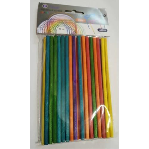 Masis Yuvarlak Çubuk Renkli 15 Cm 50 Adetlik Paket*12Masis Yuvarlak Çubuk Renkli 15 Cm 50 Adetlik Paket*12 - Kirtasiyem.netDiğer Aktivite Ürünleri