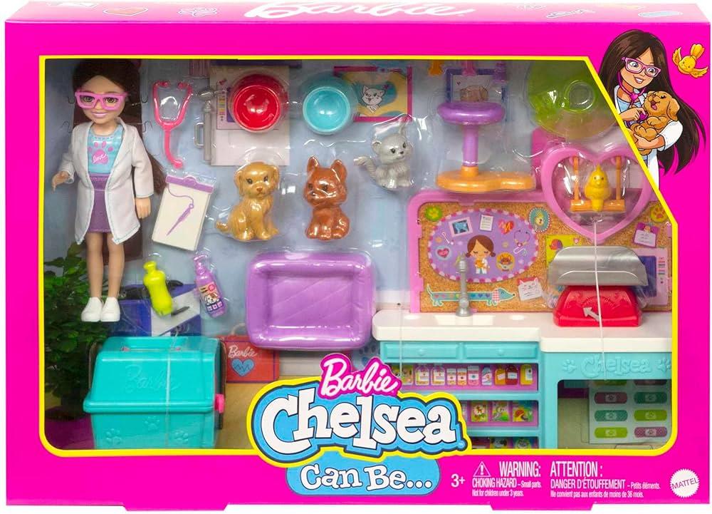 Mattel Barbie Chelsea Meslekleri Öğreniyor Veteriner Oyun Seti Mtl-Hgt12Mattel Barbie Chelsea Meslekleri Öğreniyor Veteriner Oyun Seti Mtl-Hgt12 - Kirtasiyem.netBebekler