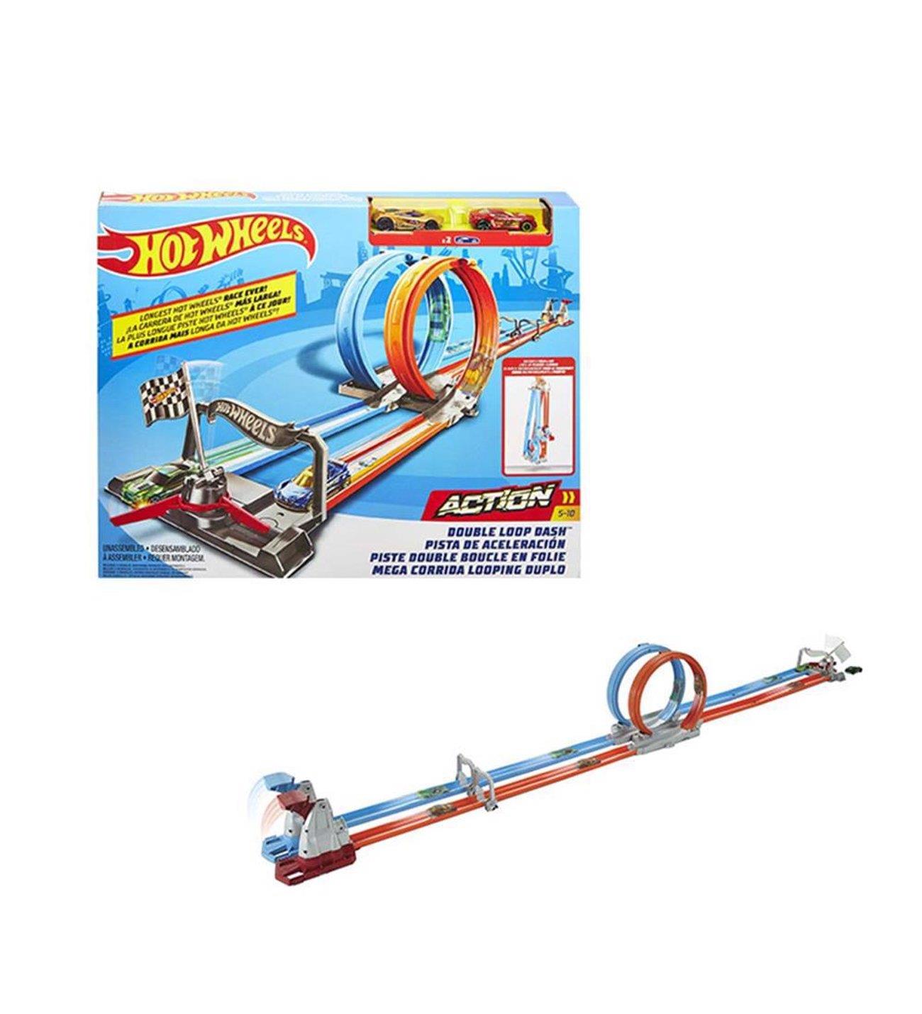 Mattel Hot Wheels Çift Çemberde Depar Pist Seti Mtl-Gfh85Mattel Hot Wheels Çift Çemberde Depar Pist Seti Mtl-Gfh85 - Kirtasiyem.netAkıl Oyunları