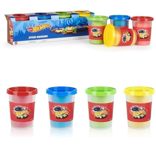 Mattel Hot Wheels Oyun Hamuru 4'Lü (4X100 Gr.) Mtl-Gpn19Mattel Hot Wheels Oyun Hamuru 4'Lü (4X100 Gr.) Mtl-Gpn19 - Kirtasiyem.netOyun Hamurları