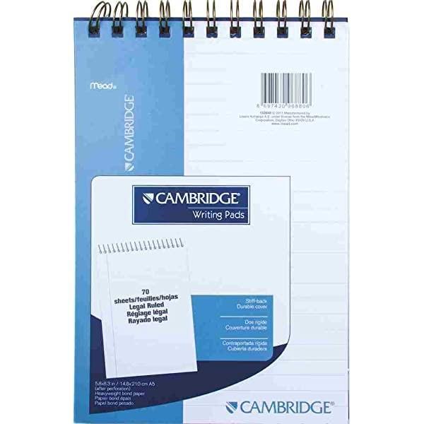 Mead Cambridge Spirallibloknot A5 70YaprakMead Cambridge Spirallibloknot A5 70Yaprak - Kirtasiyem.netSpiralli Bloknotlar