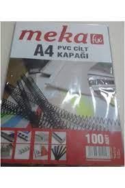 Meka Cilt Kapağı A4 160 Mic.100 LüMeka Cilt Kapağı A4 160 Mic.100 Lü - Kirtasiyem.netCilt Kapağı