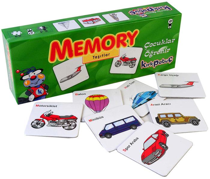 Memory Kırkpapuç Puzzle TaşıtlarMemory Kırkpapuç Puzzle Taşıtlar - Kirtasiyem.netYapbozlar