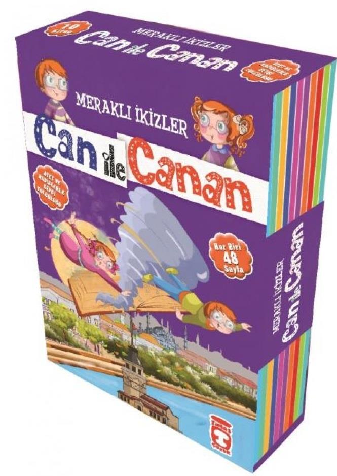 Meraklı İkizler Can İle Canan Set - (10 Kitap) Nefise AtçakarlarMeraklı İkizler Can İle Canan Set - (10 Kitap) Nefise Atçakarlar - Kirtasiyem.netHikaye Kitabı Setleri