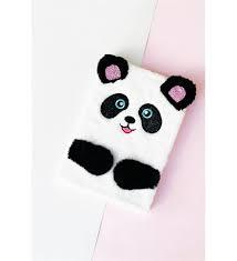 Mercan 13X21 Peluş Panda DefterModelist Defterler