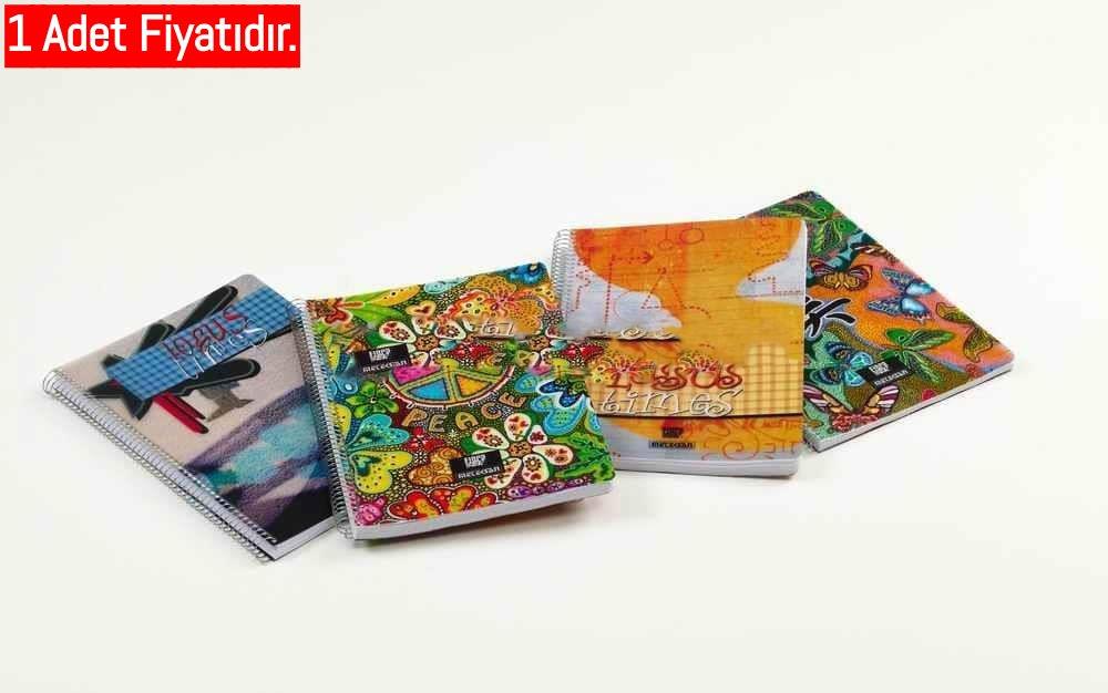 Meteksan A4 Flora Spiralli PP Kapak Defter A4 120-4 Kareli _24Meteksan A4 120-4 Plastik Kapak Flora Spiralli Defter _24 - Kirtasiyem.netSpiralli Plastik Kapak Defterler