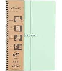 Meteksan A4 İnfinity 5 Konulu(4+1) Pastel Spr.Pp Kapak Ayraçlı Defter 150 YaprakSeperatörlü ( Ayraçlı ) Defterler