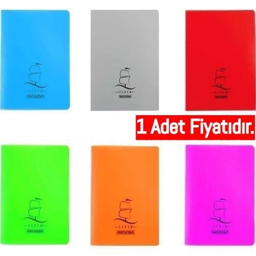 Meteksan A4 Seren PP Kapak 100-4 Kareli_24Meteksan 100-4 Seren A4 Metod Defter *24 - Kirtasiyem.netPlastik Kapak Defterler