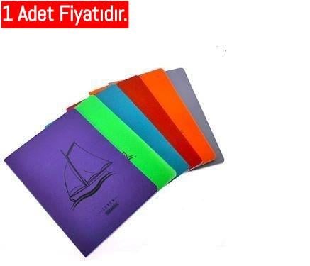 Meteksan A5 Seren PP Kapak 100-1 Çizgili_48Meteksan 100-1 Seren A5 Lise Defteri *48 - Kirtasiyem.netPlastik Kapak Defterler